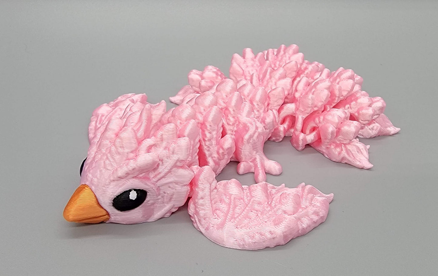 Floppy Baby Phoenix Fidget or Keychain