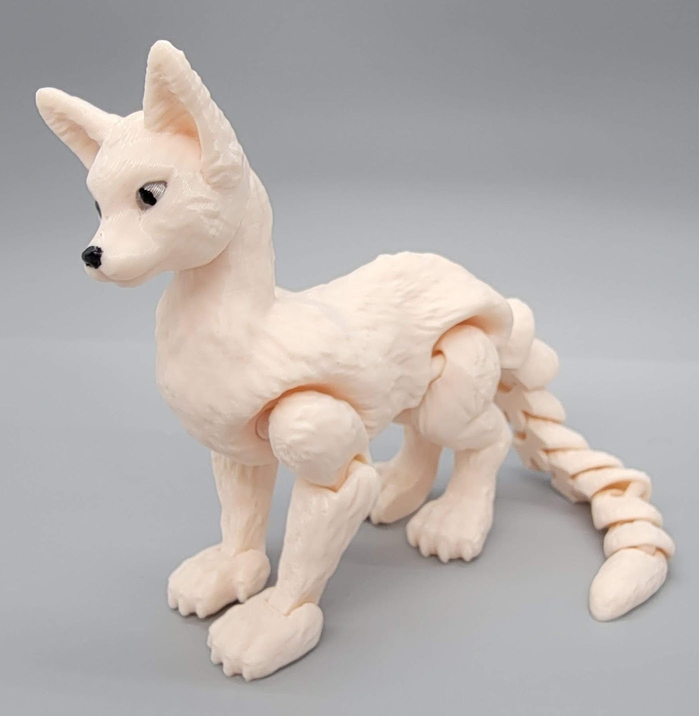 Juguete articulado de gato y dragón | Impreso en 3D | Peludo | Personalizado | Fidget | Elige el color