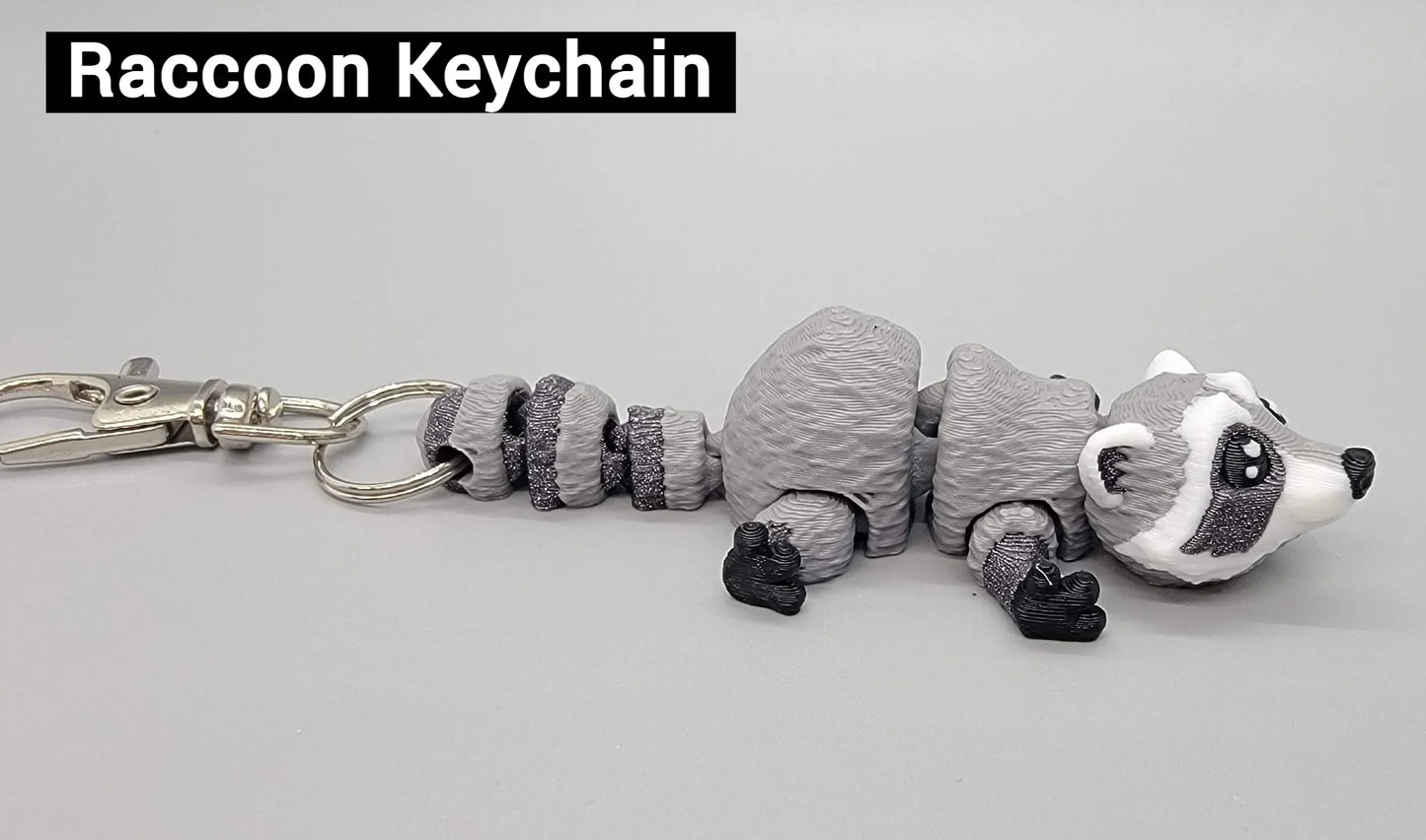 Mini Raccoon Toy or Keychain