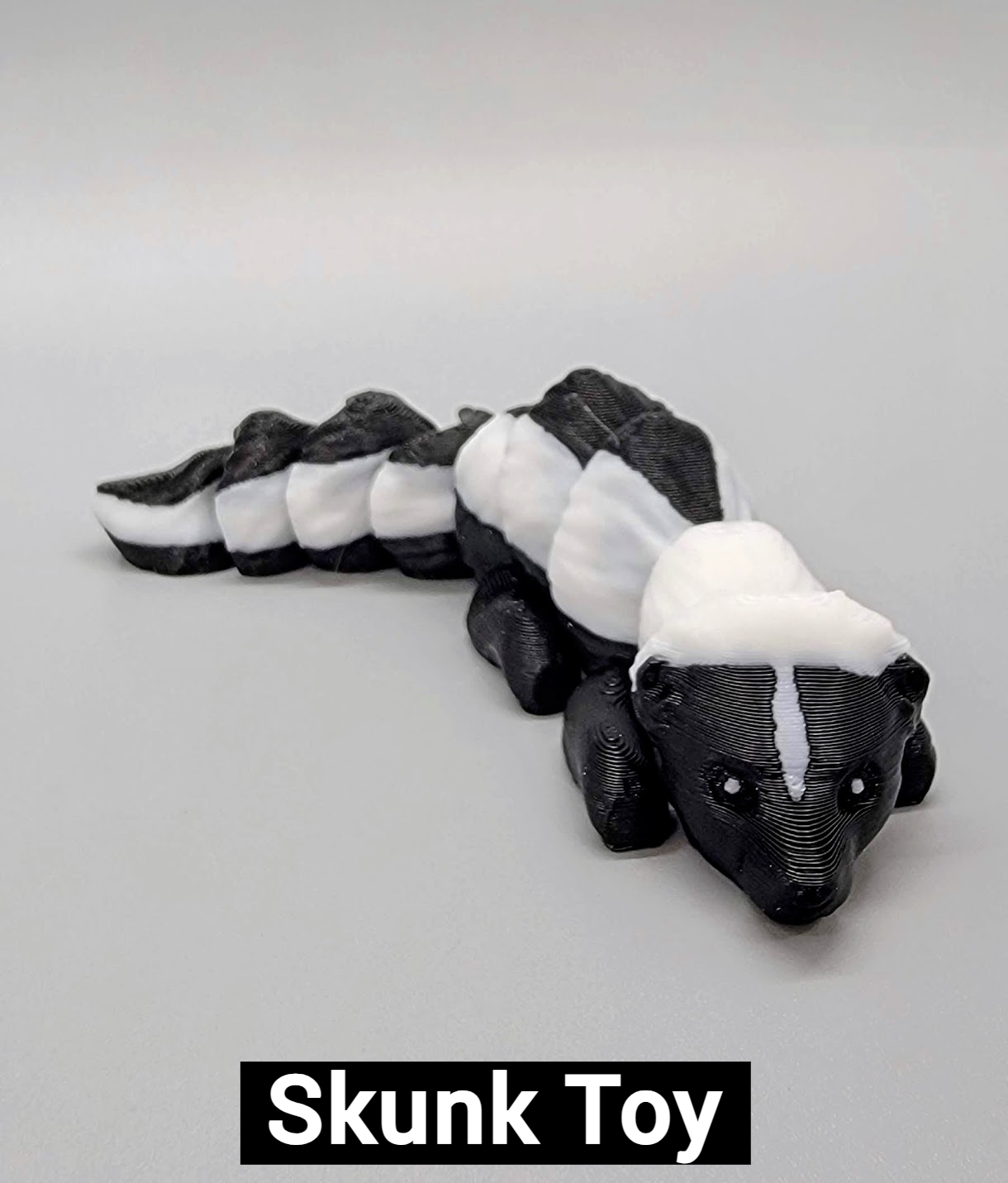 Mini Animal Toy or Keychain Set 1 | Sensory | Fidget | Ferret | Skunk | Otter