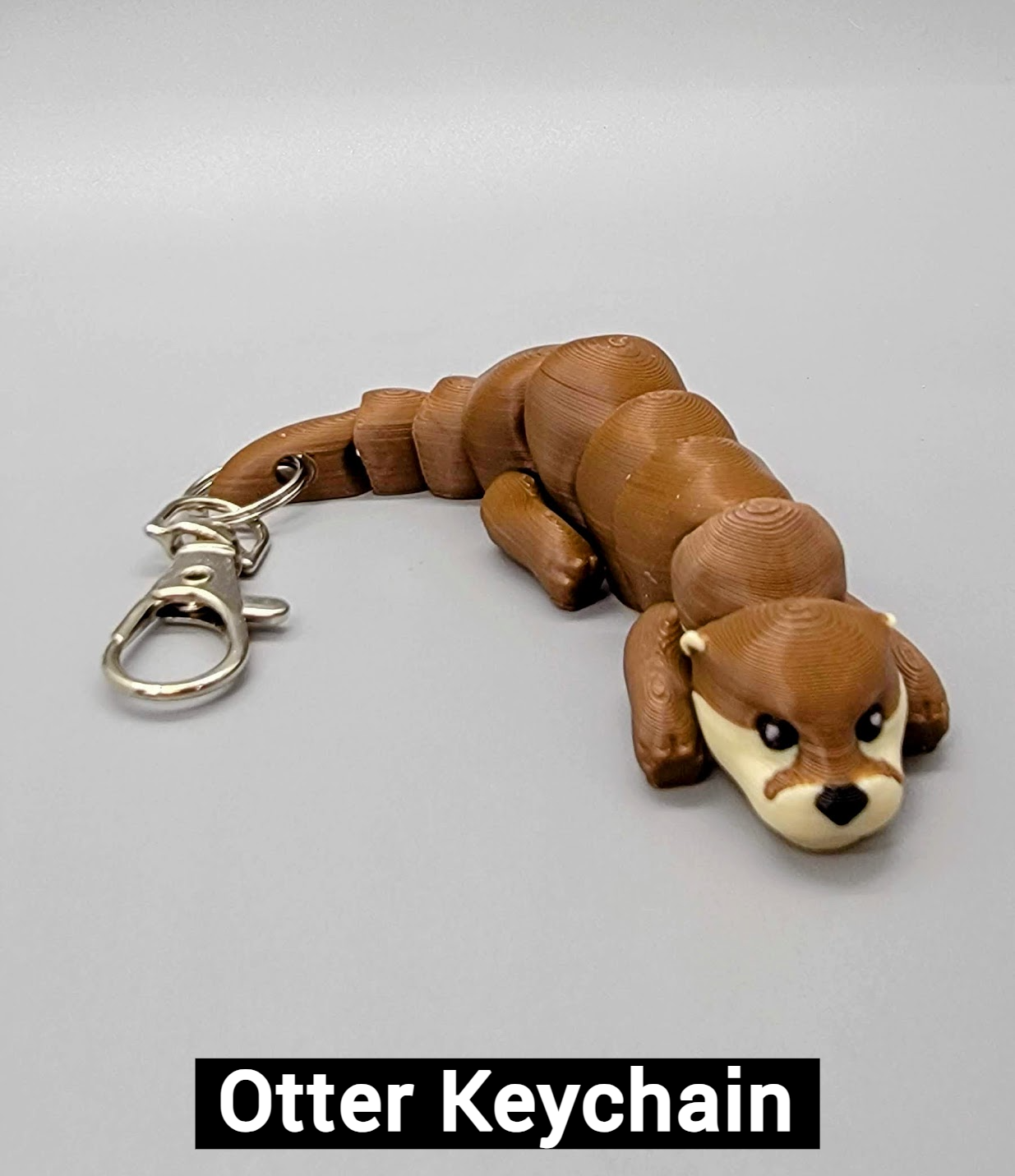 Mini Animal Toy or Keychain Set 1 | Sensory | Fidget | Ferret | Skunk | Otter
