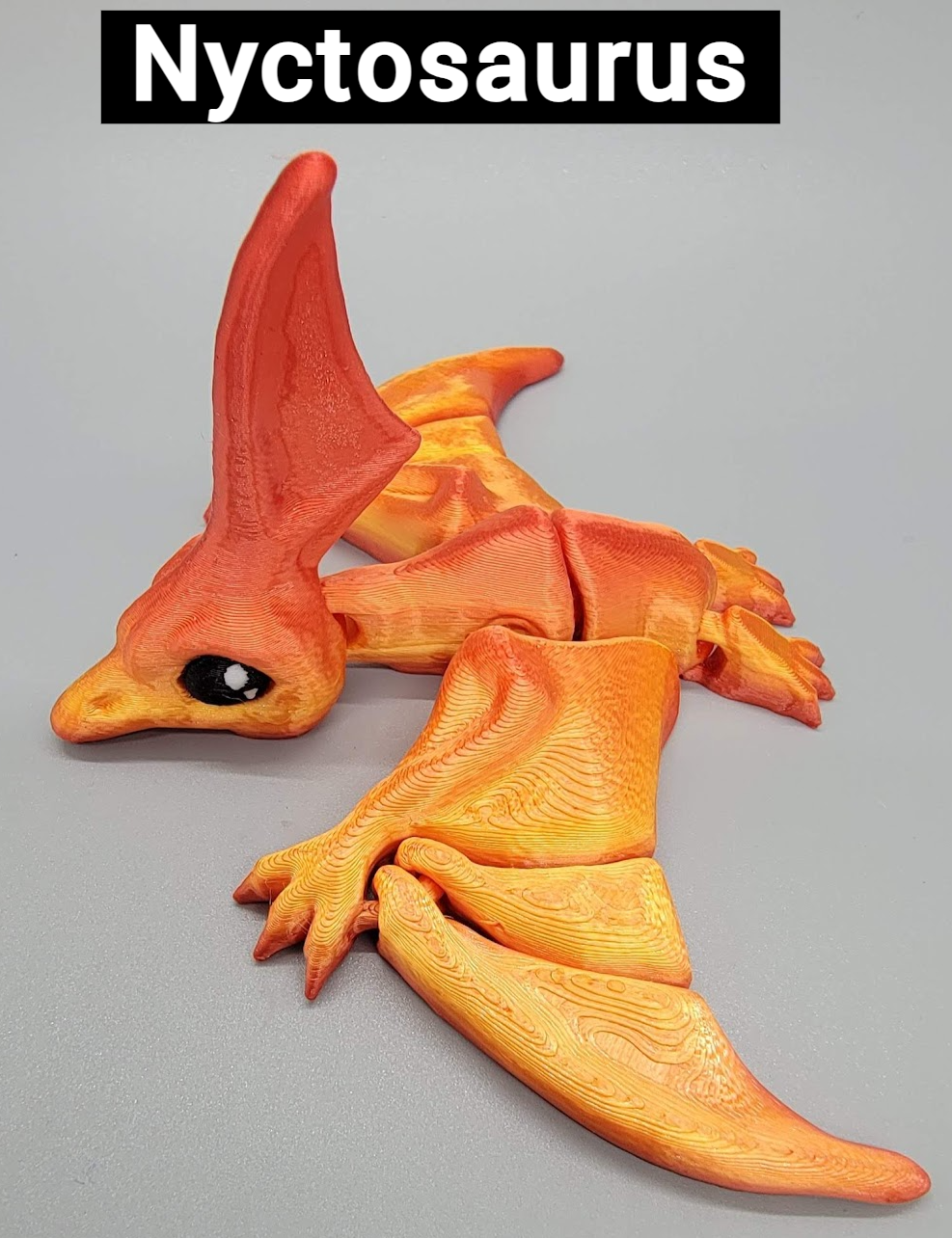 Flappy Pterodactyl & Nyctosaurus Toys | Custom Colors