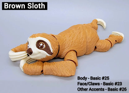 Articulated Sloth & Tree