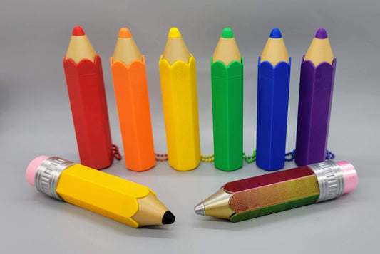 Pencil Clickers Custom Colors