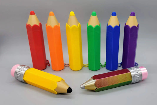 Pencil Clickers Custom Colors