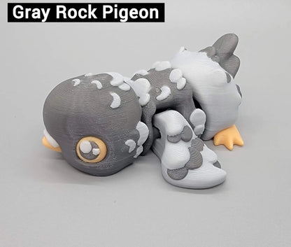 Floppy Pigeon Fidget Toy