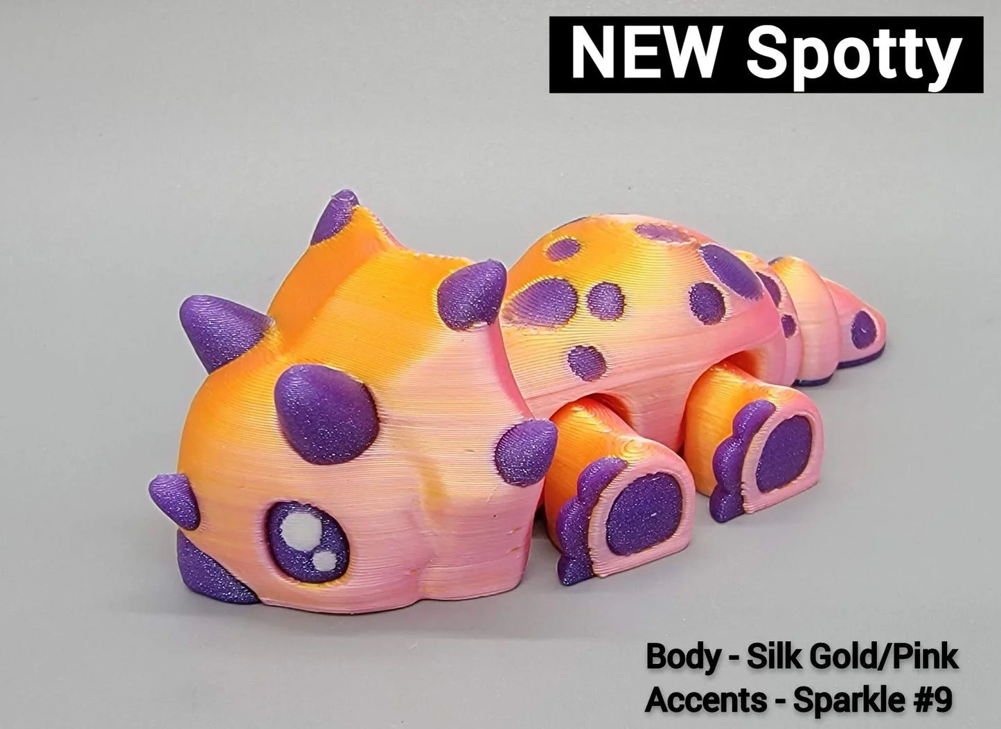 Custom Baby Triceratops Dino Toy