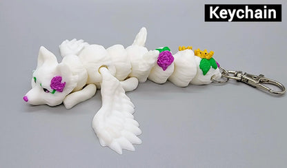 Winged Fae Fox Toy or Keychain