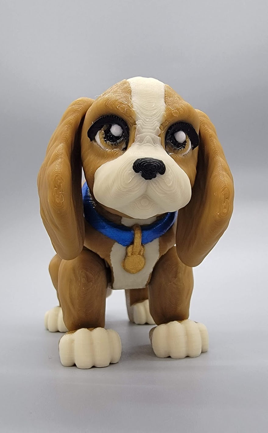 Articulated Cocker Spaniel Toy | Sensory | Fidget | Cute | Fun | Dog | Flexi | Hand Painted Eyes
