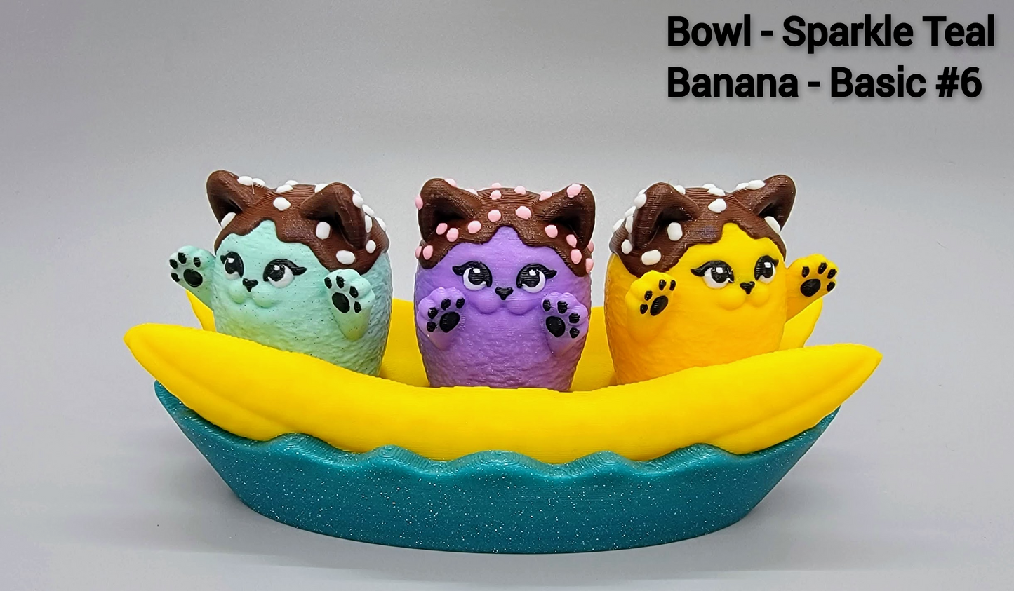 Banana Split Kitty Clickers