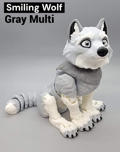 Custom Colors Wolf Toy
