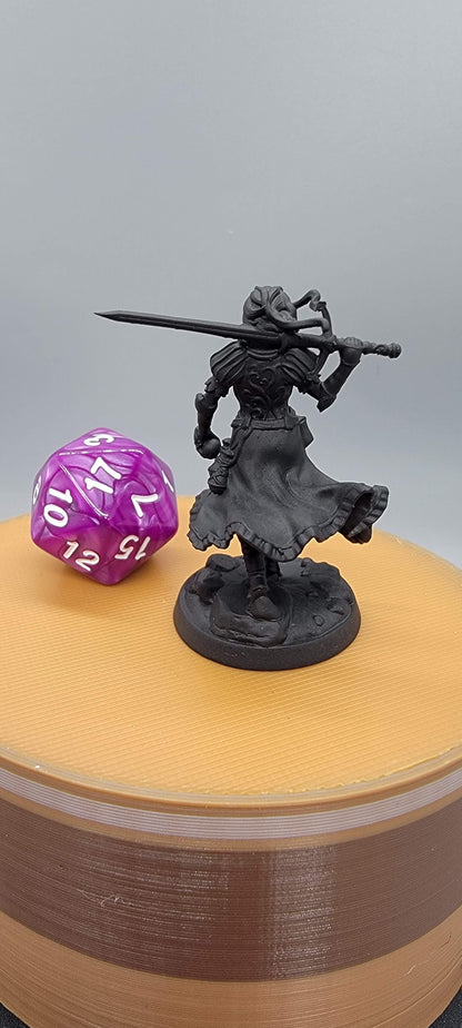 Primed in black and Assembled variant of Snow Blight by D&K Custom Prints - Back view