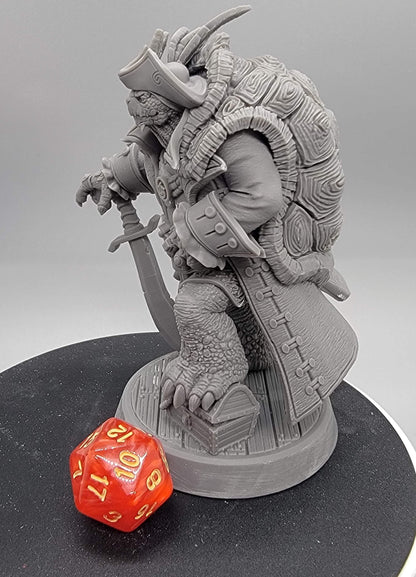 75mm Assembled Option of Krog in gray resin