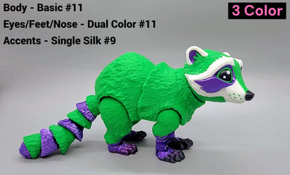 Articulated Raccoon Toy