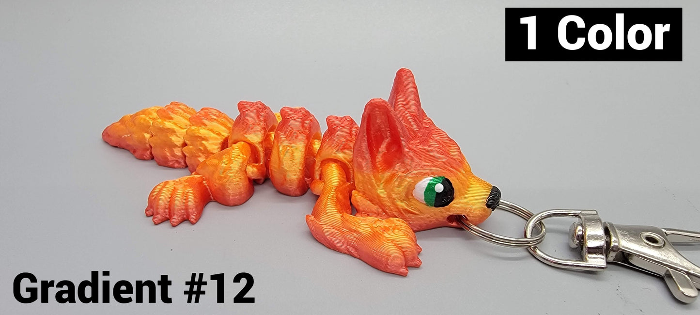 Baby Wolf ~ Custom Toy or Keychain