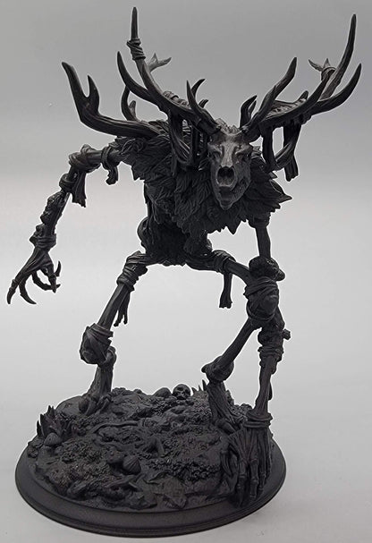 32mm Beinvættr – Bone Wendigo primed and assembled by D&K Custom Prints