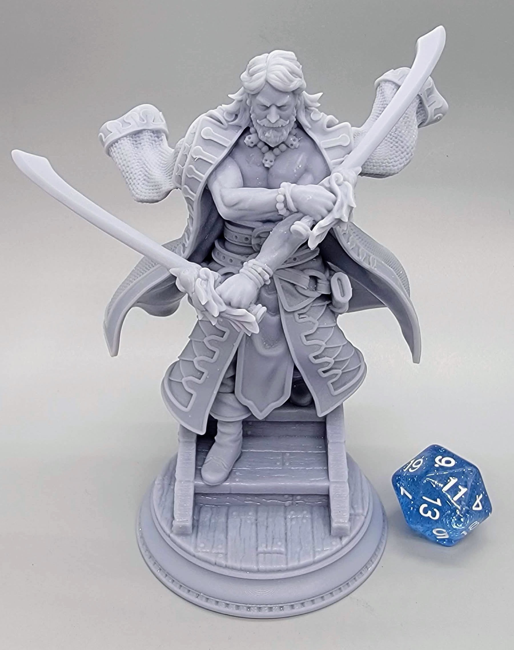 75mm Ignacio Reyes - Hexhunter of the Sea – Assembled option by D&K Custom Prints