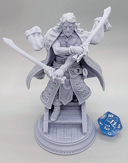 75mm Ignacio Reyes - Hexhunter of the Sea – Assembled option by D&K Custom Prints
