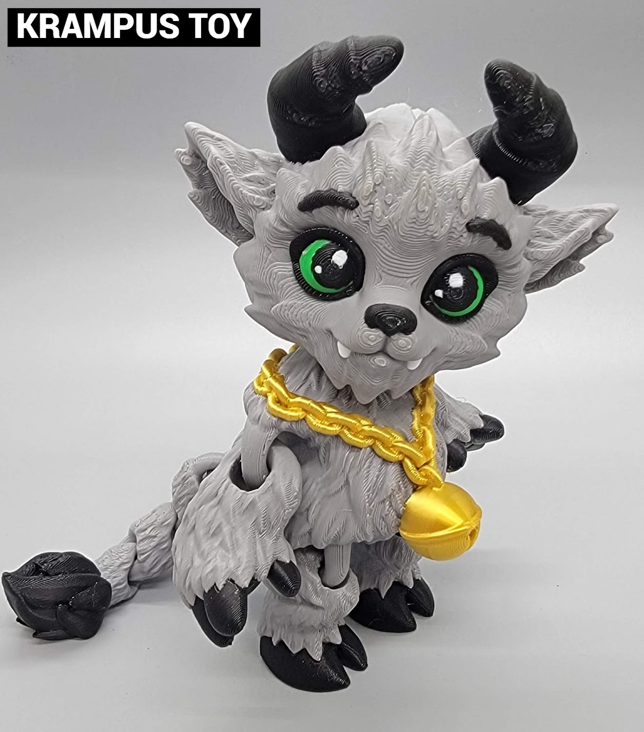 Juguete de murciélago mono Ahool con colores personalizados | Figura | Fidget | Impresión 3D | Cryptid