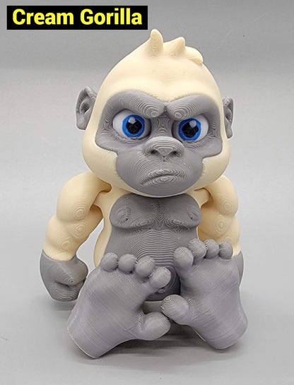 Articulated Baby Gorilla Toy