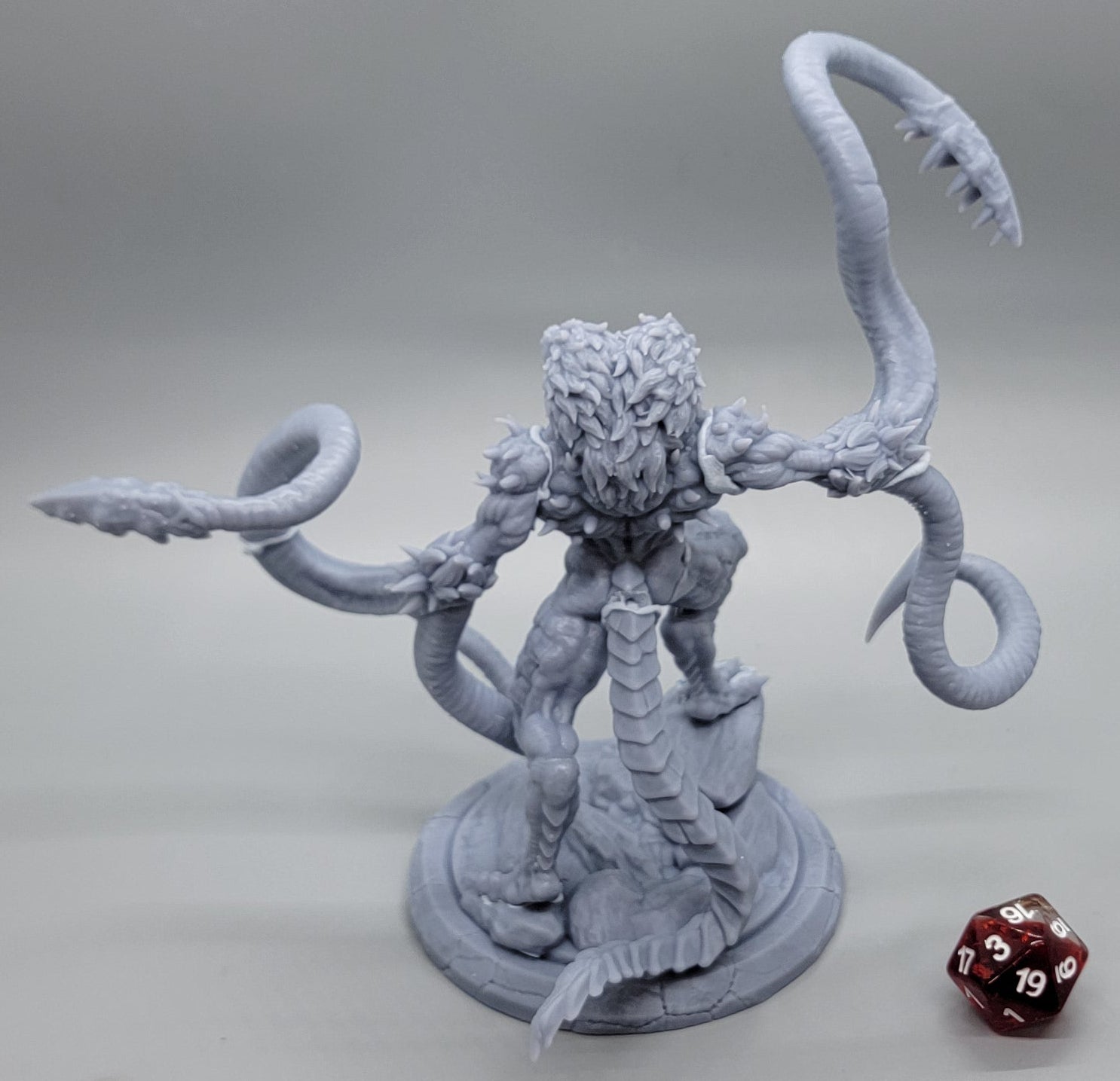 Demogorgon Test fit - Rear View