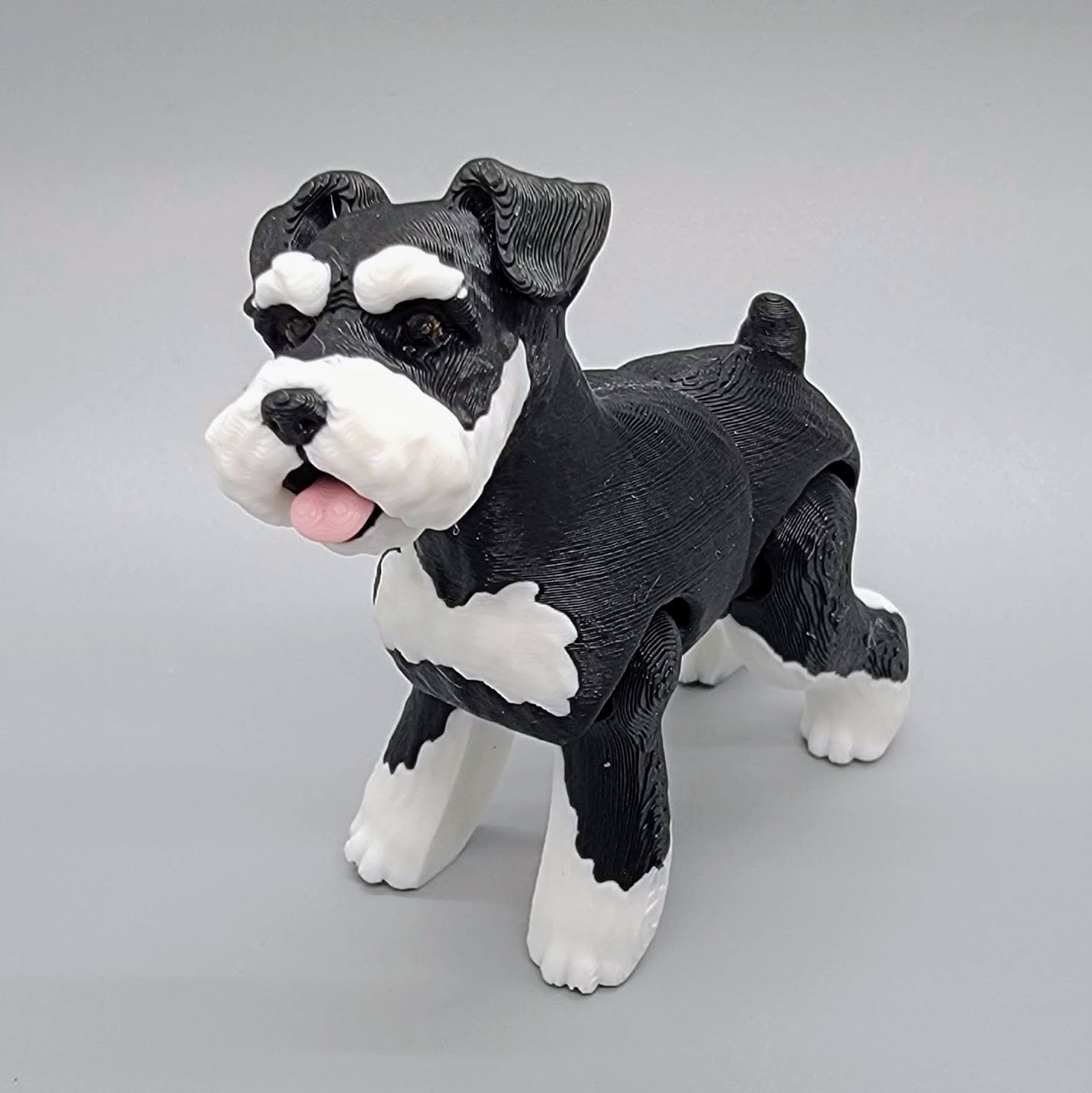 Articulated Schnauzer Dog Toy