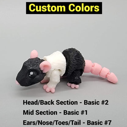 Mini Rat Fidget & Keychain
