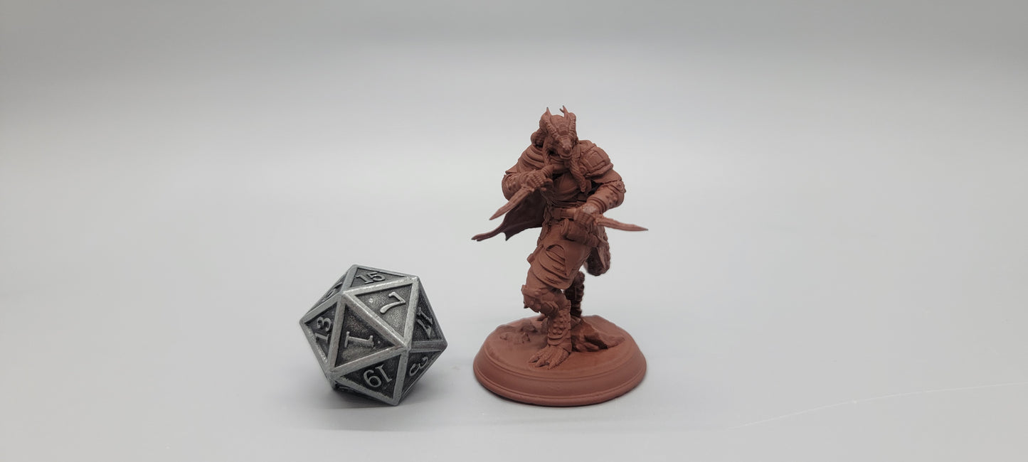 Umbrascale - Draconic Rogue Resin Miniature