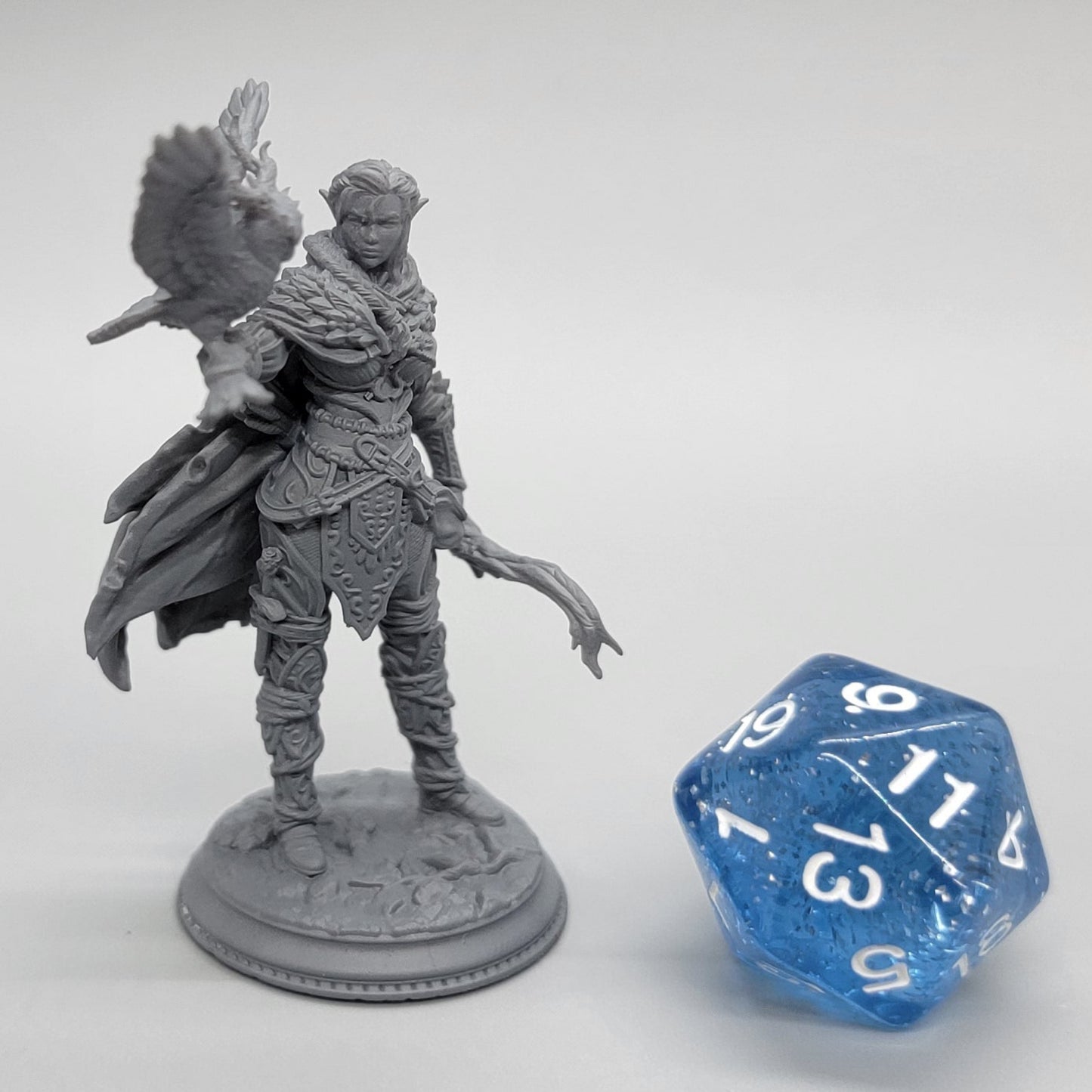 Jesmira the Jaded Elf Feywalker | 32mm & 75mm Resin Miniature | DM Stash