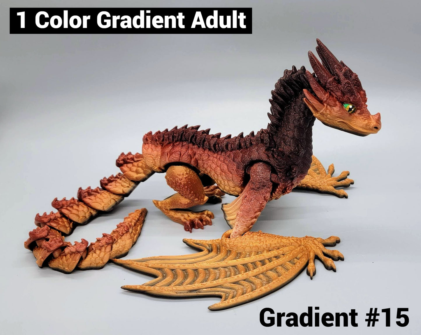 Custom Articulated Fyros Dragon Toy