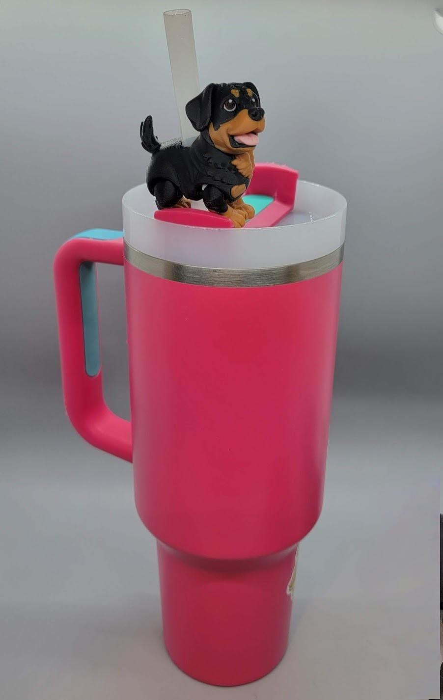 Articulated Chibi Rottweiler Toy