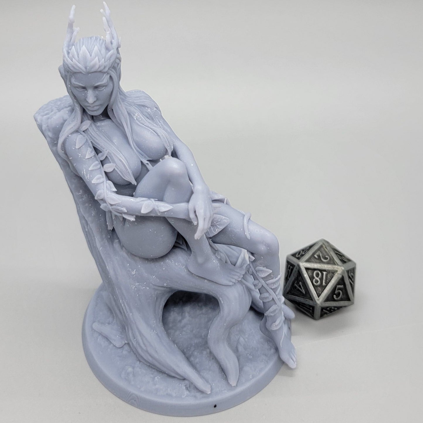 Eva, Dryad of the Emerald Grove | 32mm & 75mm Resin Miniature | Stormborn Collectibles