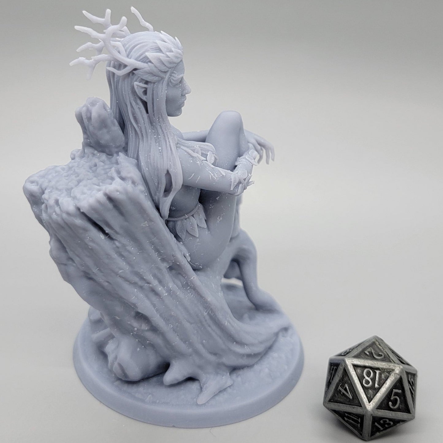 Eva, Dryad of the Emerald Grove | 32mm & 75mm Resin Miniature | Stormborn Collectibles
