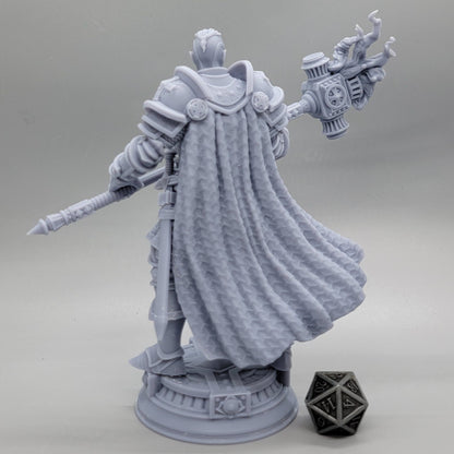 Uktakun Giant Paladin with Warhammer | 32mm & 75mm Resin Miniature | DM Stash