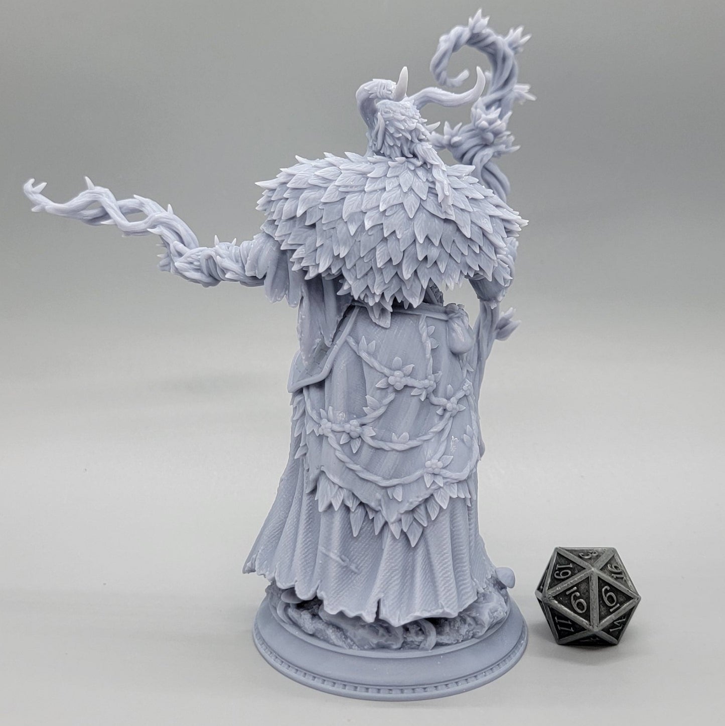 Old Barkhorn Satyr Druid | 32mm & 75mm Resin Miniature | DM Stash