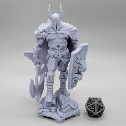Naga Inferno Boss | 32mm & 75mm Resin Miniature | Dragun Studios