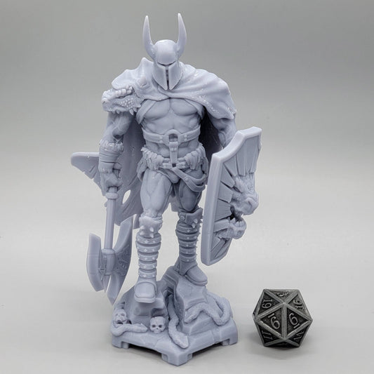 Naga Inferno Boss | 32mm & 75mm Resin Miniature | Dragun Studios