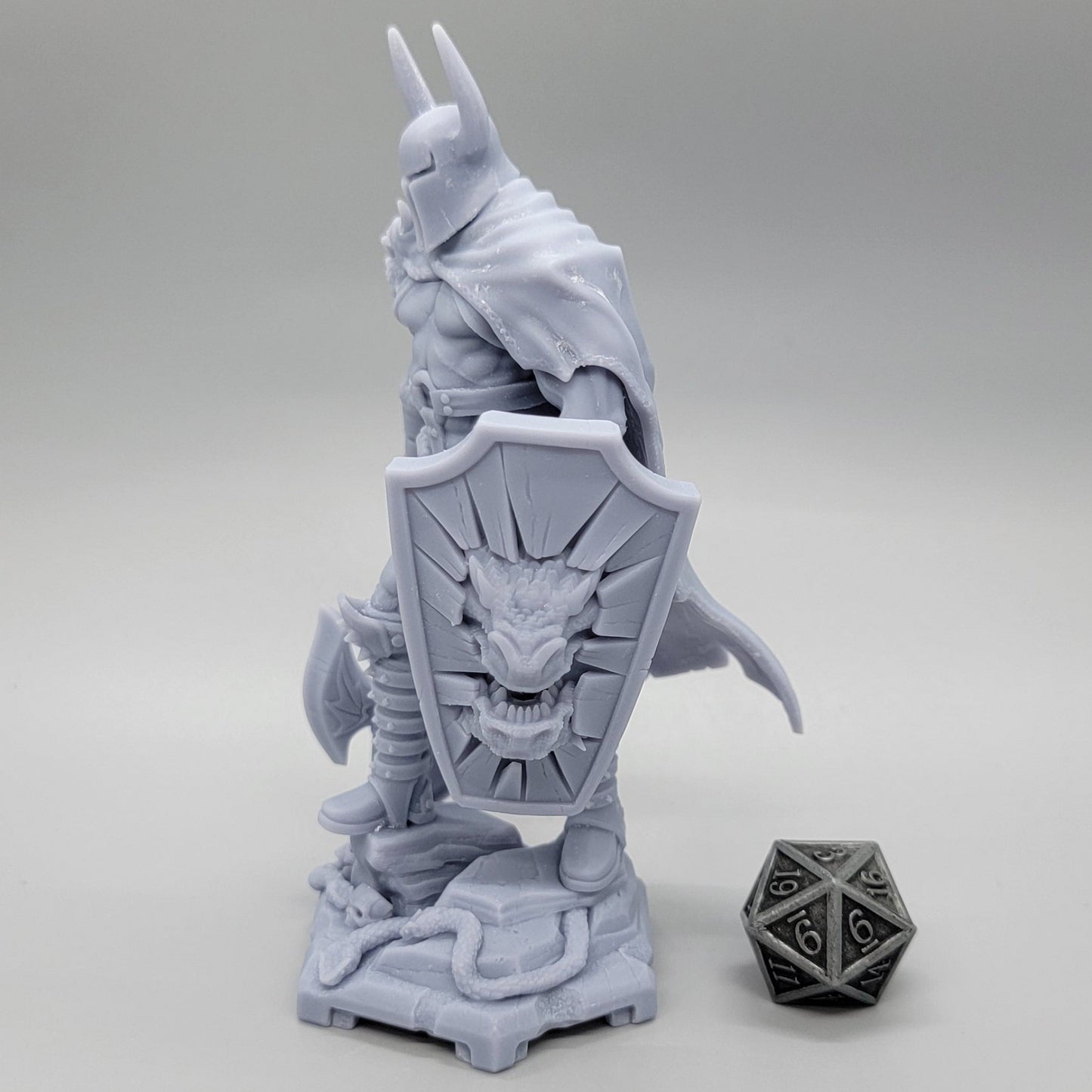 Naga Inferno Boss | 32mm & 75mm Resin Miniature | Dragun Studios
