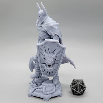 Naga Inferno Boss | 32mm & 75mm Resin Miniature | Dragun Studios