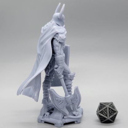 Naga Inferno Boss | 32mm & 75mm Resin Miniature | Dragun Studios