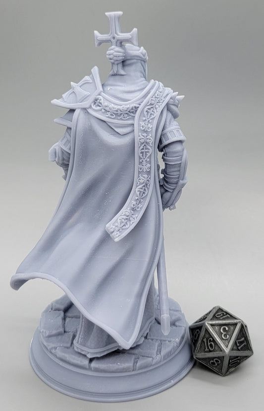Arch Paladin Tyrius III | 32mm & 75mm Resin Miniature | DM Stash