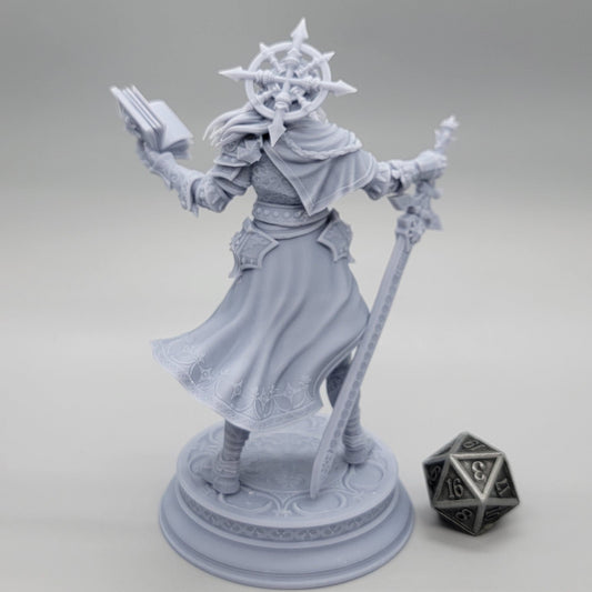 Johanna Saffron the Scorned Vengeance Paladin | 32mm & 75mm Resin Miniature | DM Stash