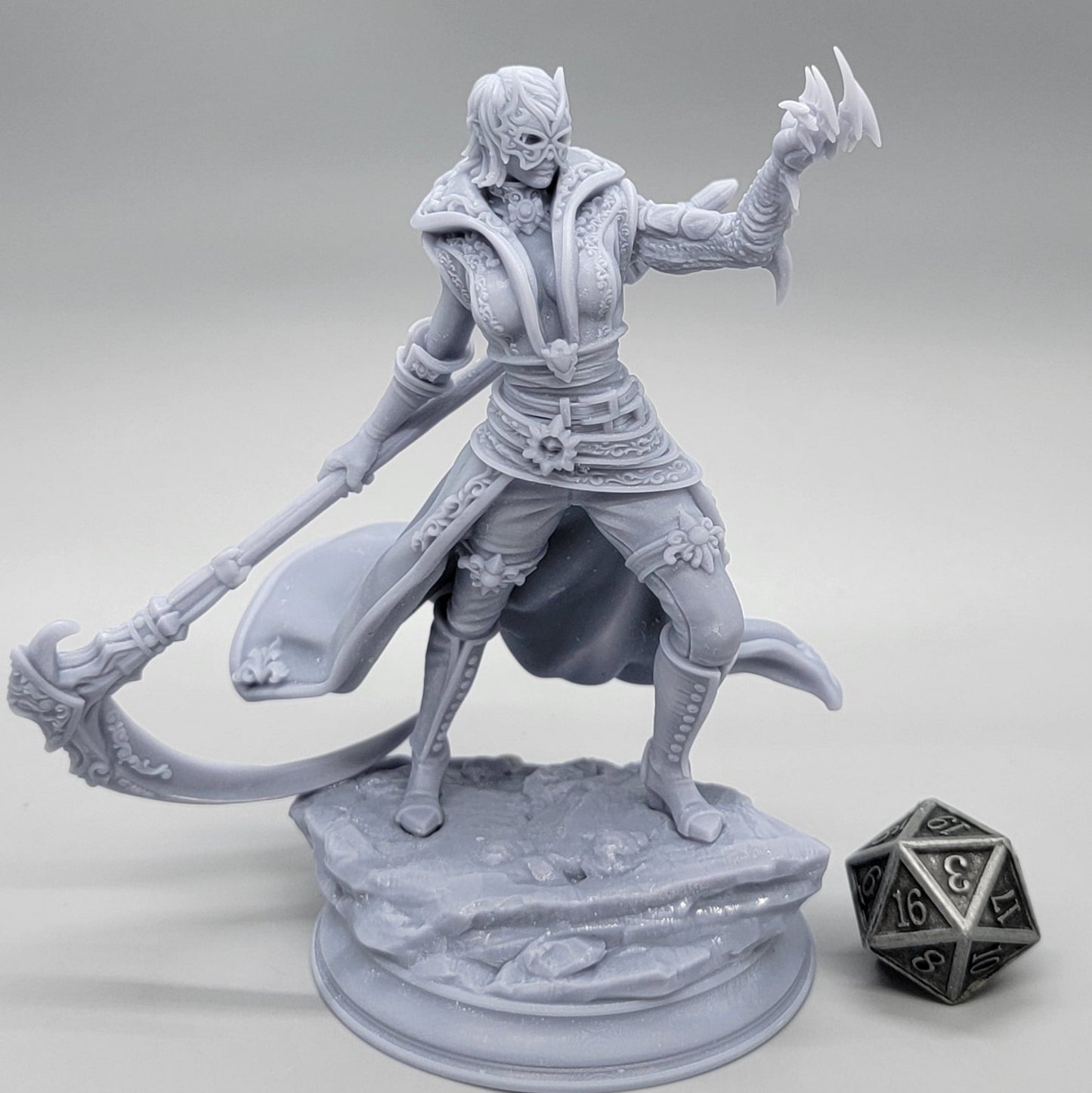 Catarina Von Strassen Eldritch Fiend Hunter Resin Miniature