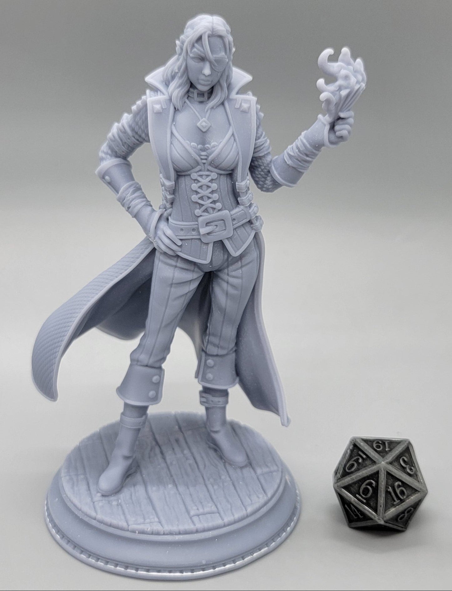 Charlotte-Anne Gambler Rogue Resin Miniature