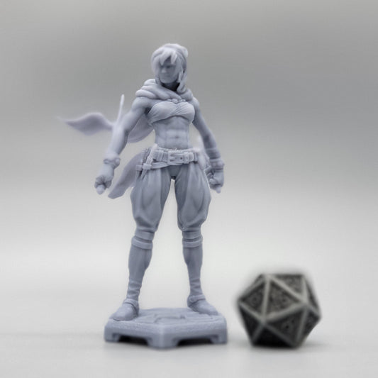 Moriah Thief Miniature | 32mm & 75mm Scale | Dragun Studios