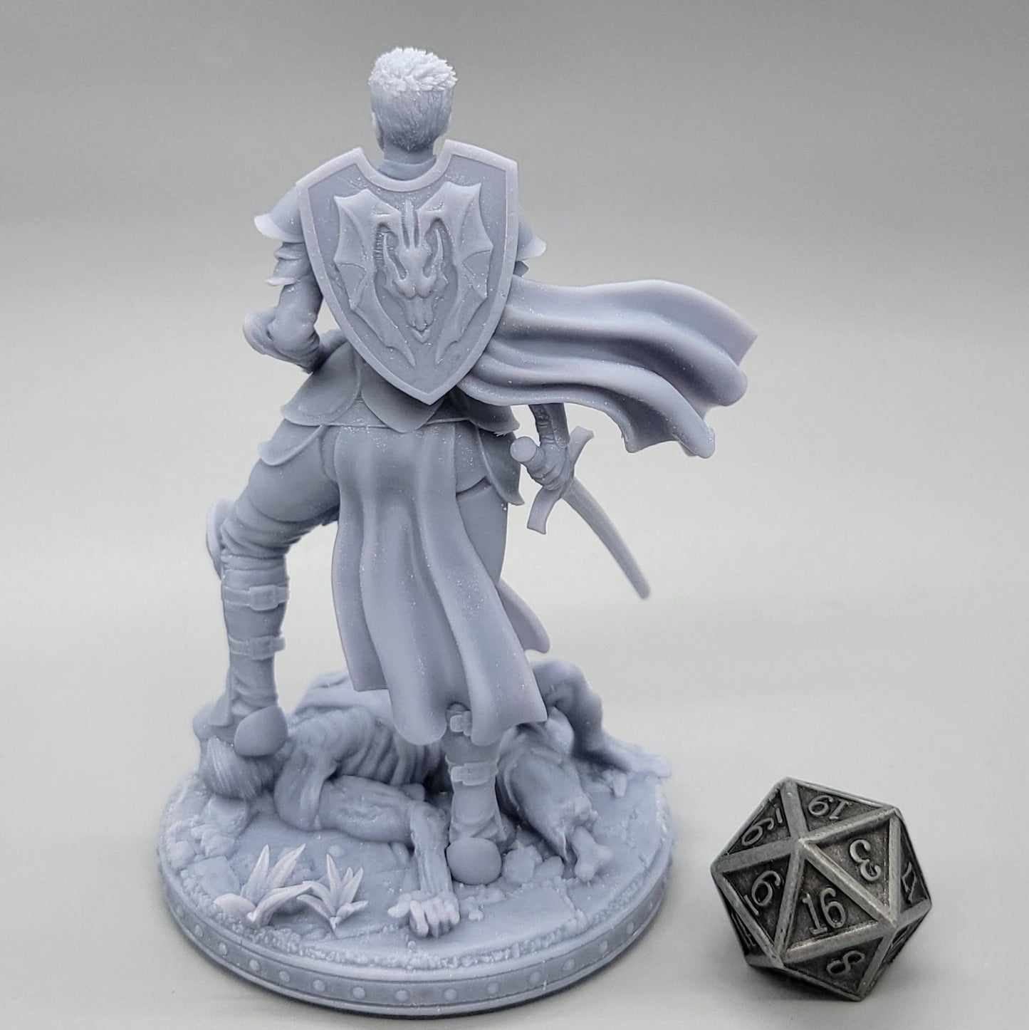 Lyrris Paladin: Legacy of Blood | 32mm & 75mm Resin Miniature | PRIMAL Collectibles