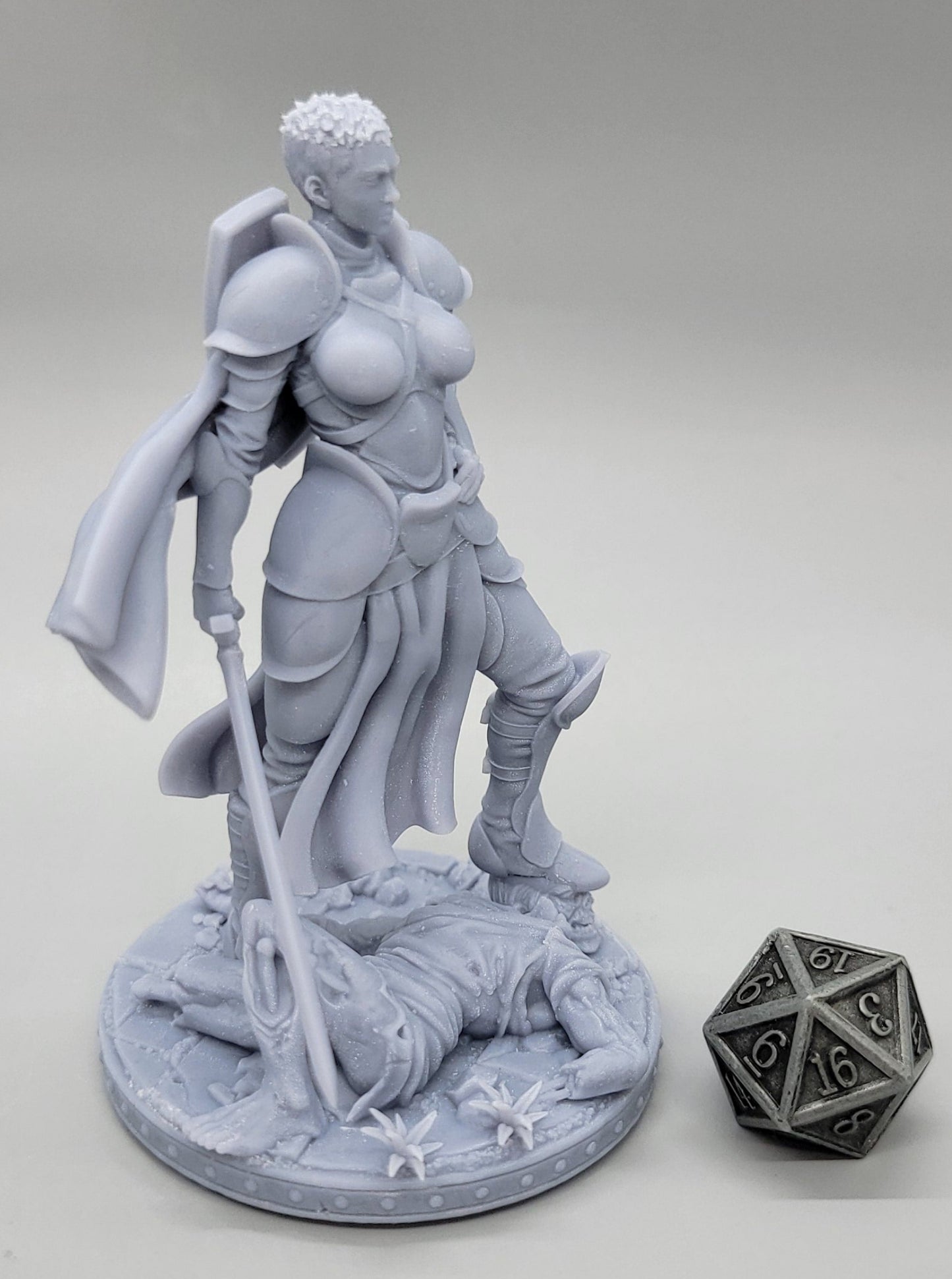 Lyrris Paladin: Legacy of Blood | 32mm & 75mm Resin Miniature | PRIMAL Collectibles