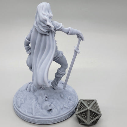 Barbarian Anya Resin Miniature