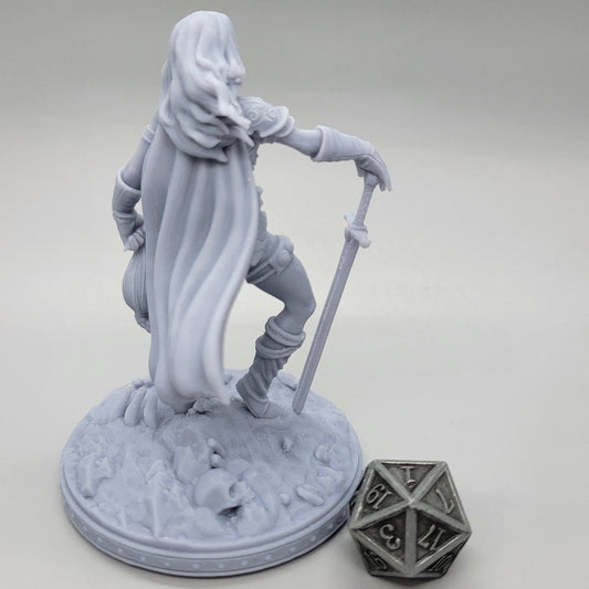 Barbarian Anya Resin Miniature