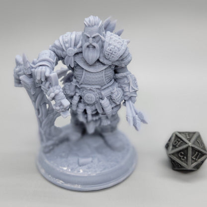 Telnam Gnik Dwarf Monster Slayer Ranger | 32mm & 75mm Miniature by DM Stash